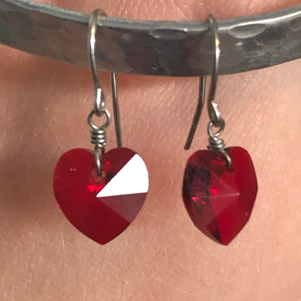 Heart earrings
